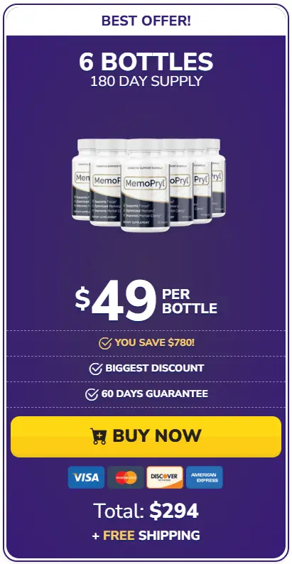 Order MemoPryl 6 Bottle